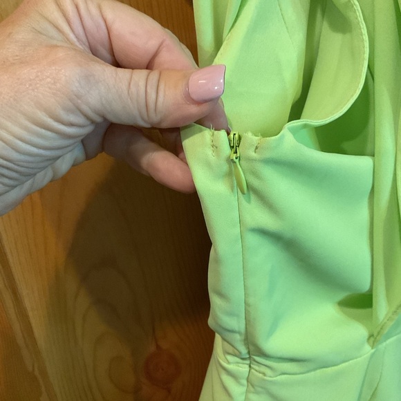 NWT DO+BE One Shoulder Mini Dress Size S - Picture 5 of 7